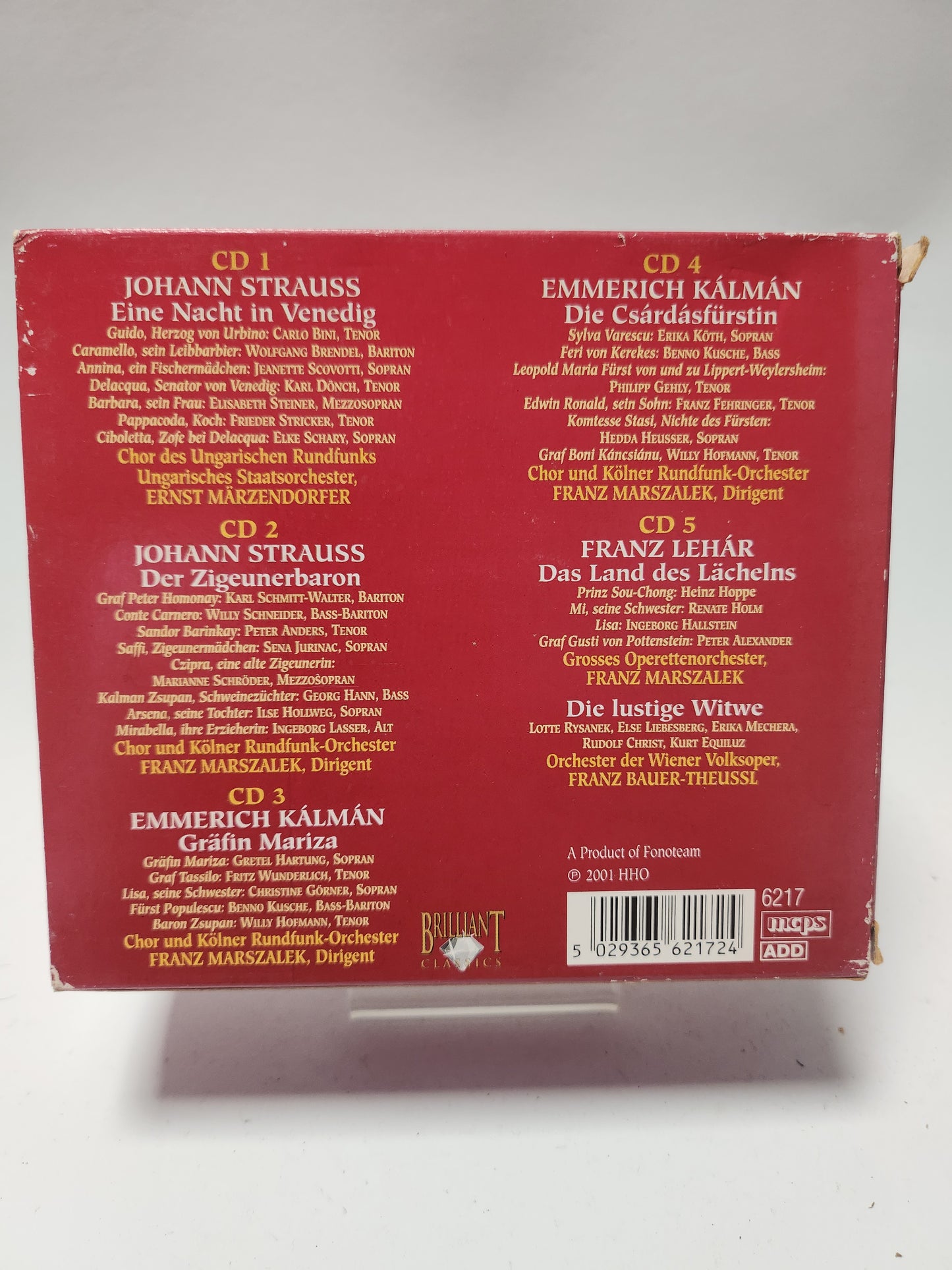 Operetten Festival 5 CD Box