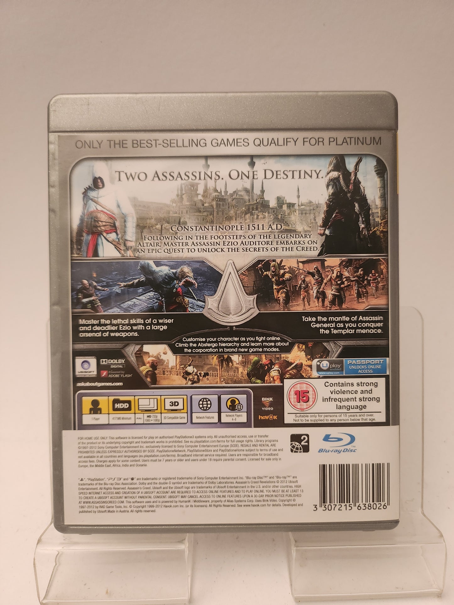 Assassin's Creed Revelations Platinum Playstation 3