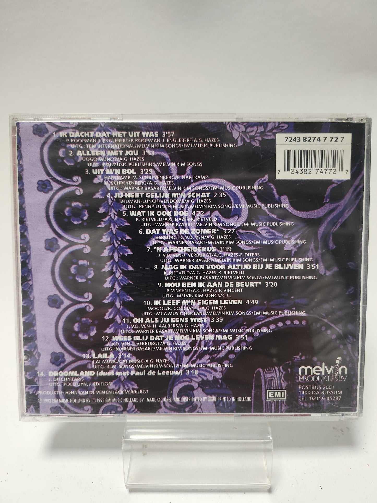 Andre Hazes: Met Heel mijn Hart CD