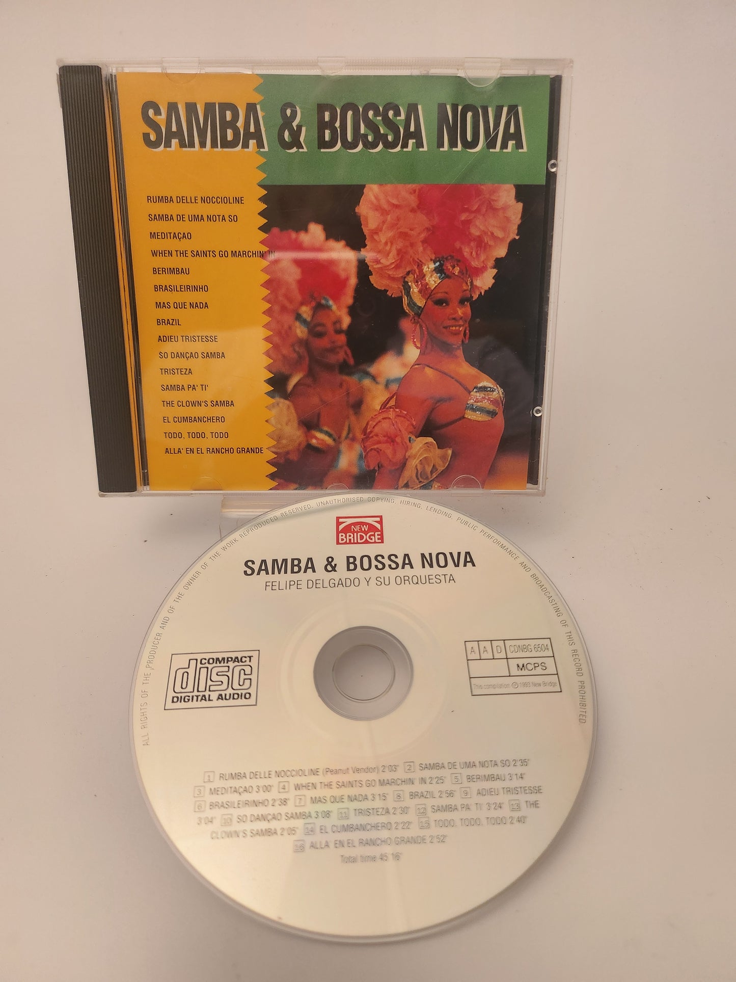Samba & Bossa Nova: Felipe Delgado Y Su Orquestra CD