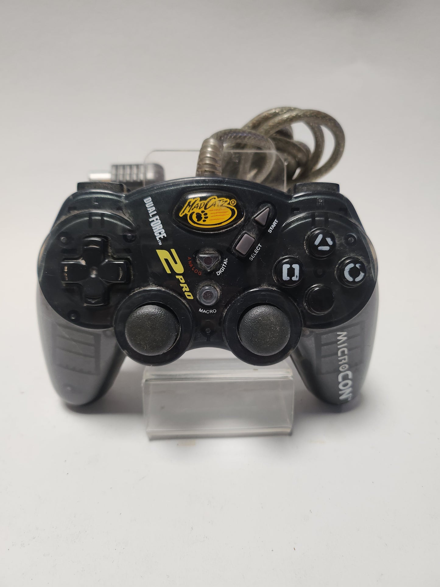 Mad Catz Dual Force 2 Pro Microcon controller Playstation 2