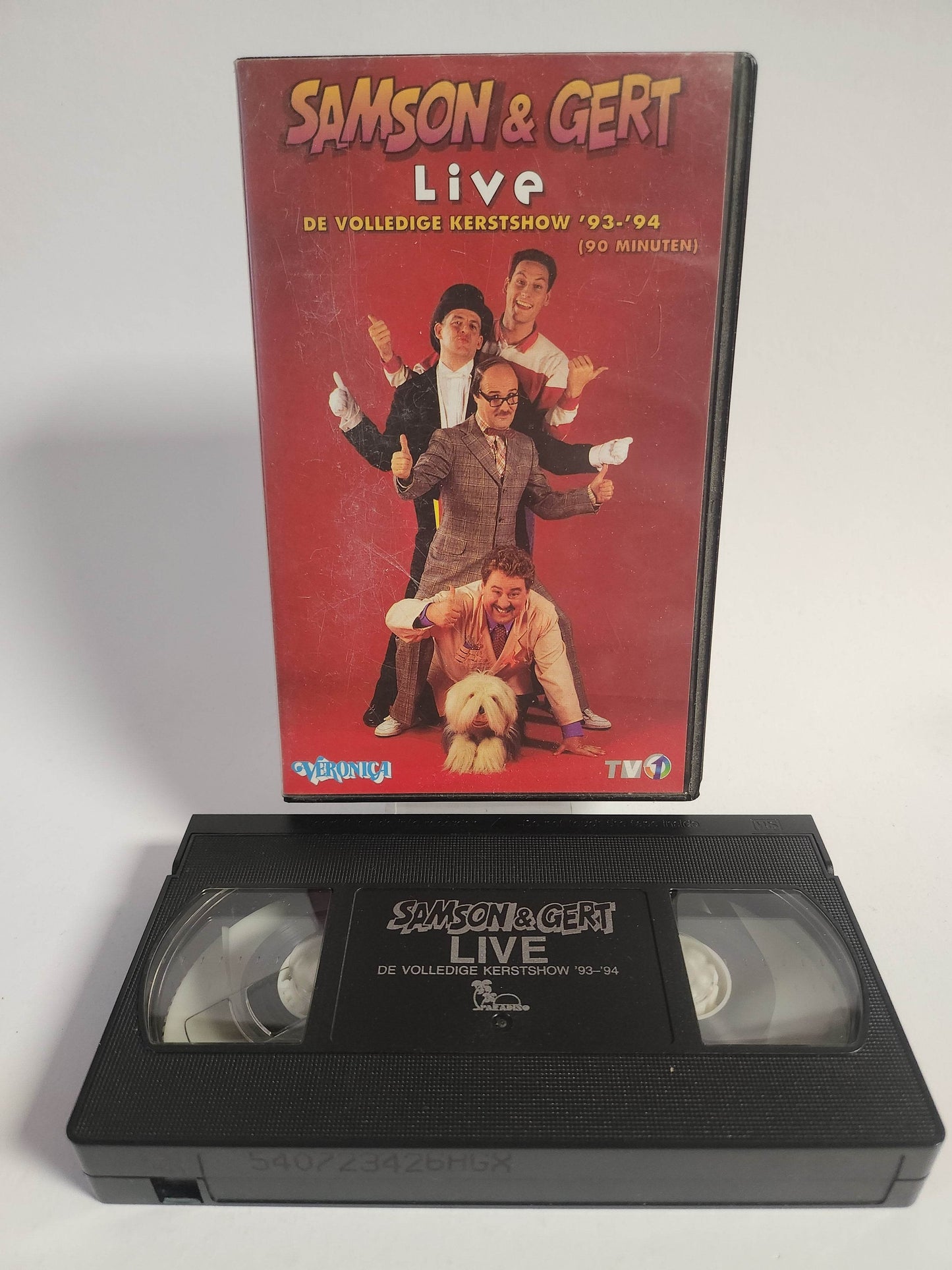 Samson & Gert Live de Volledige Kerstshow '93-'94 VHS - Feniks Gameshop
