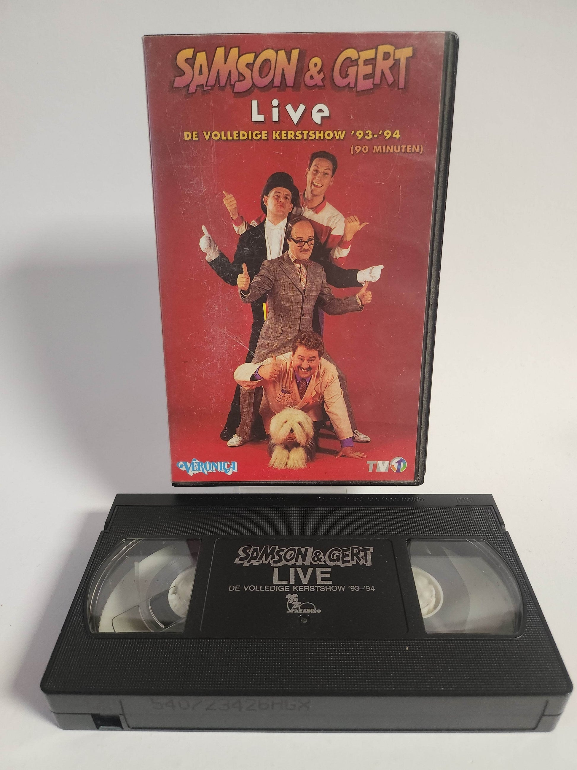 Samson & Gert Live de Volledige Kerstshow '93-'94 VHS - Feniks Gameshop