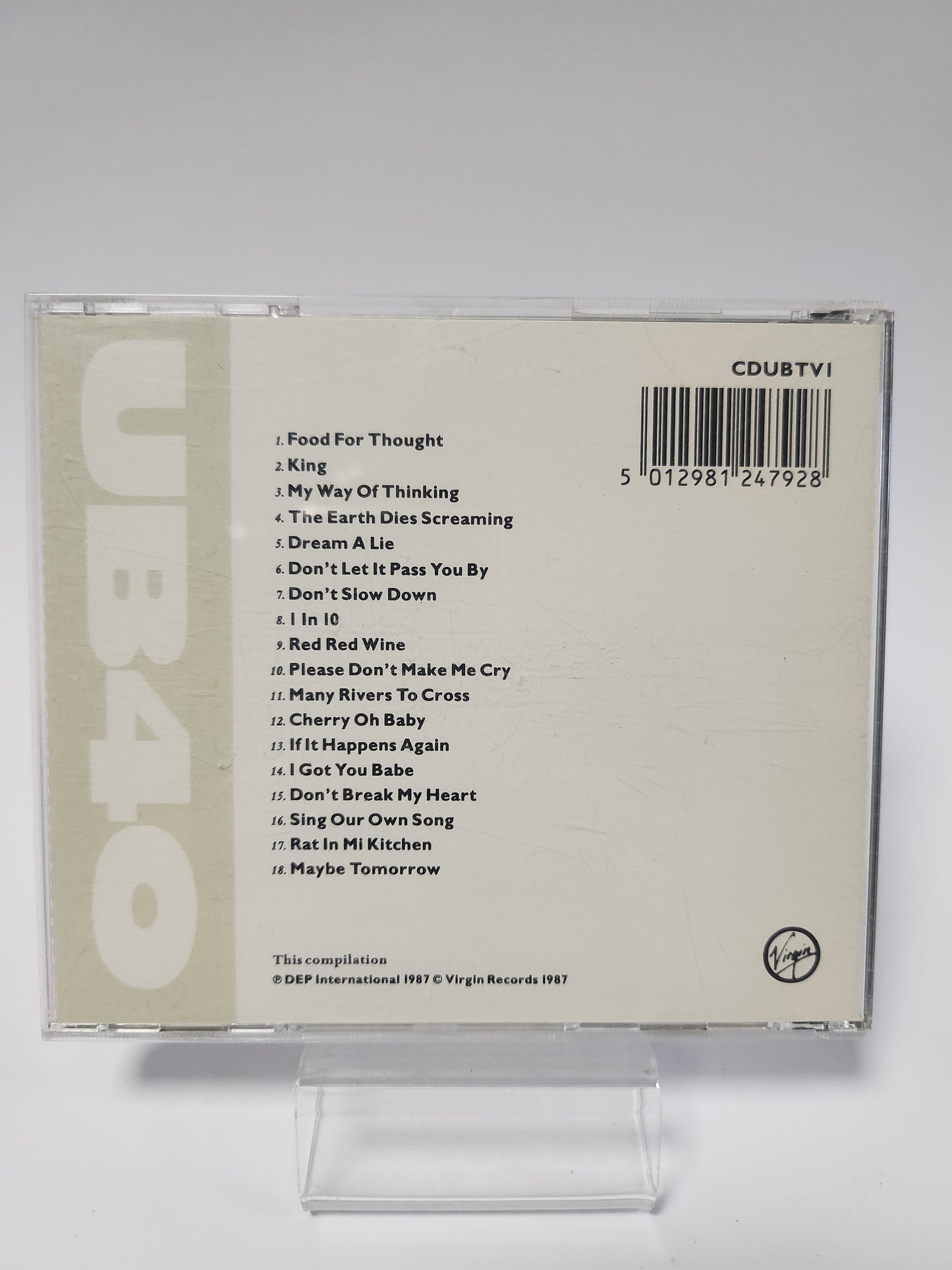 UB40: the Best of UB40 Volume 1 CD