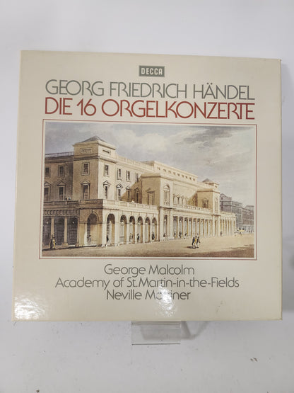Die 16 Orgelkonzerte: Georg Friedrich Handel LP Vinyl