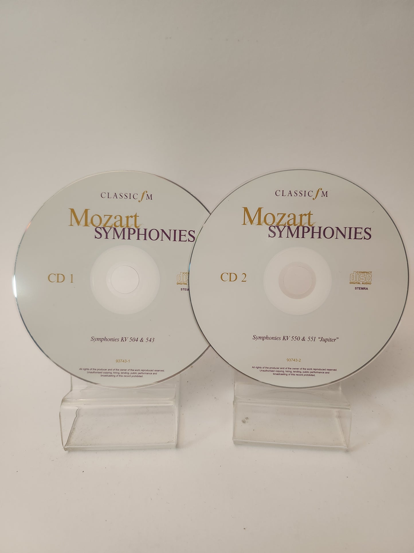 Mozart Symphonies Dubbel CD