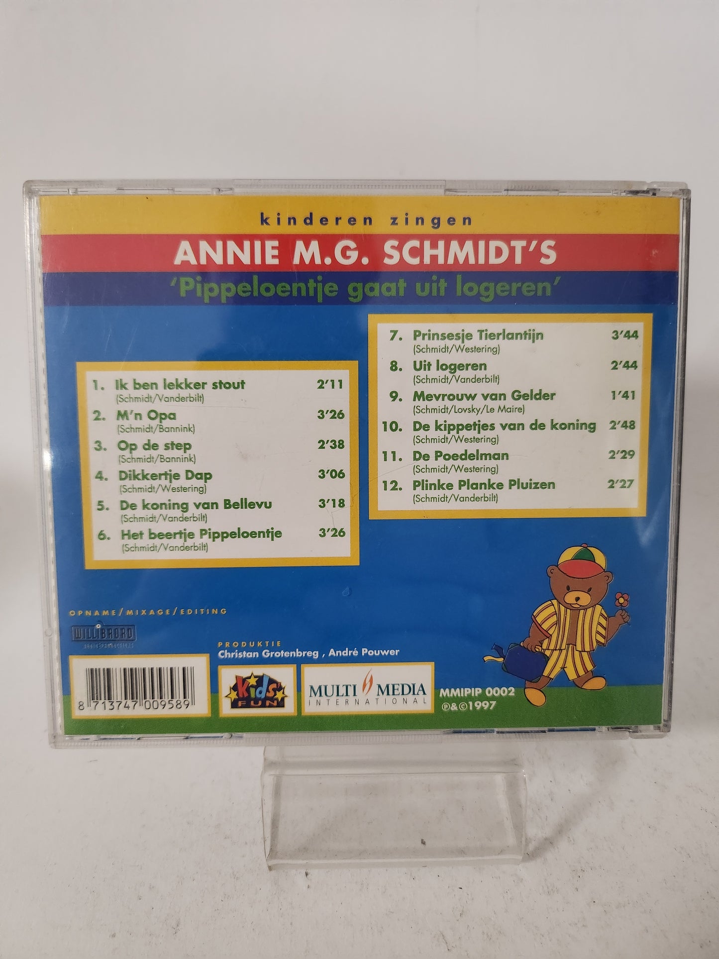 Annie MG Schmidt: Pippeloentje gaat uit logeren" CD