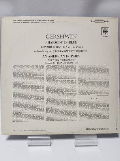 George Gershwin & Leonard Bernstein: Rhapsody in Blue & An American in Paris LP Vinyl