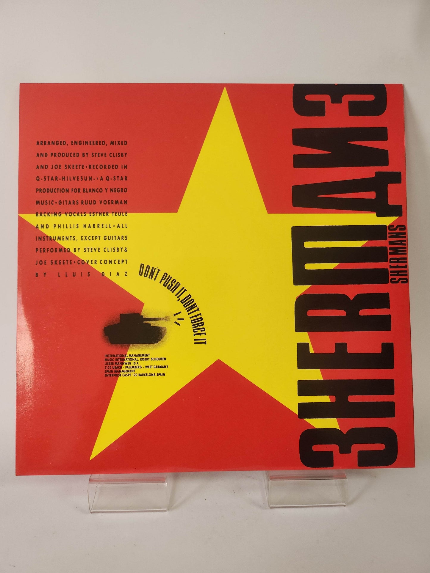 Shermans: Dont Push it, Dont Force it LP Vinyl - Feniks Gameshop
