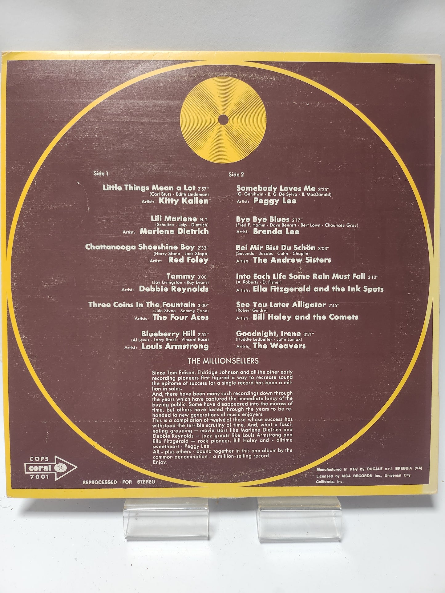 Million Sellers Volume 1 LP Vinyl