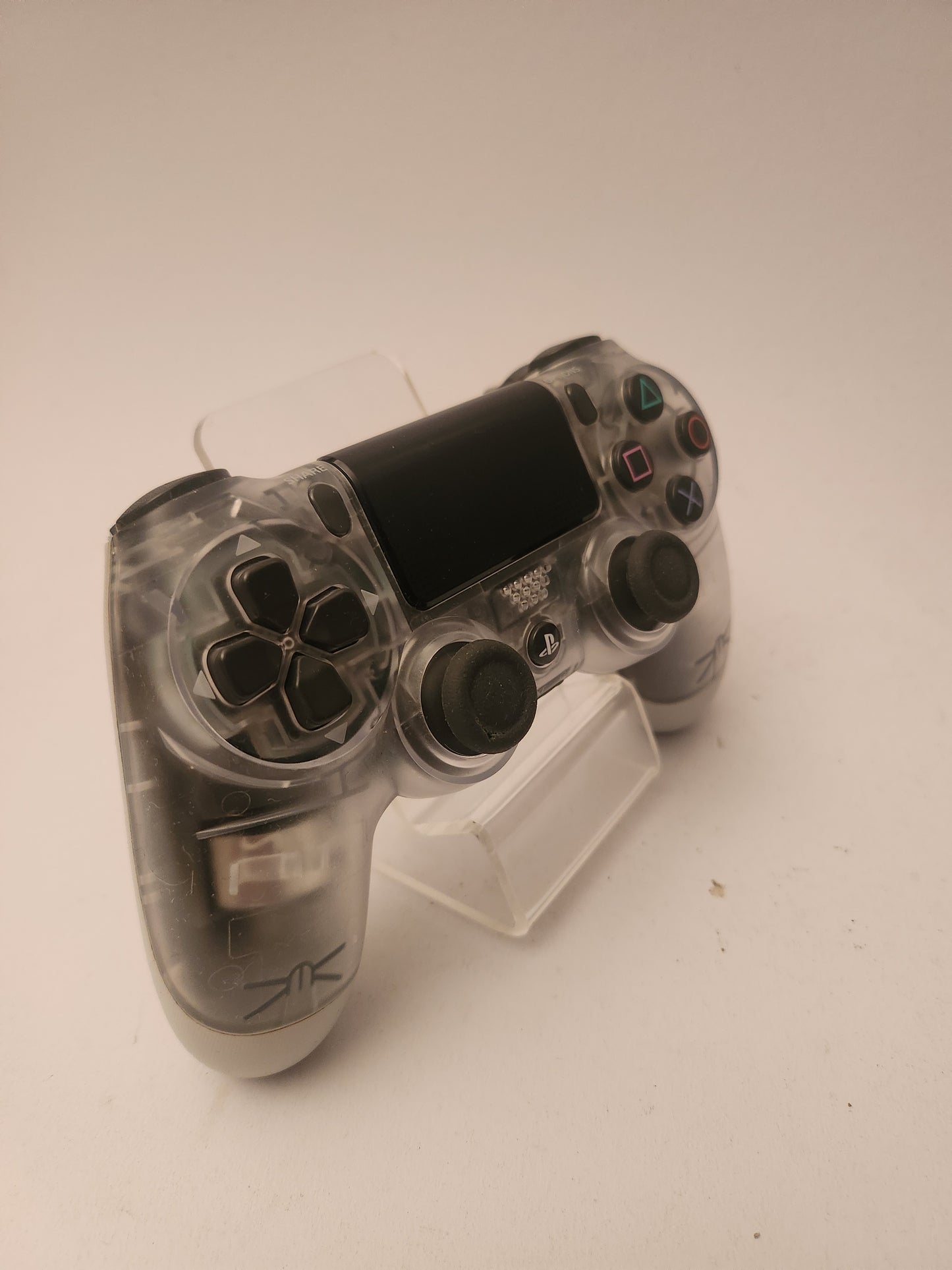 Transparant White Sony Controller Playstation 4