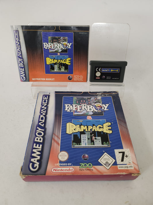 Paperboy & Rampage Boxed Game Boy Advance