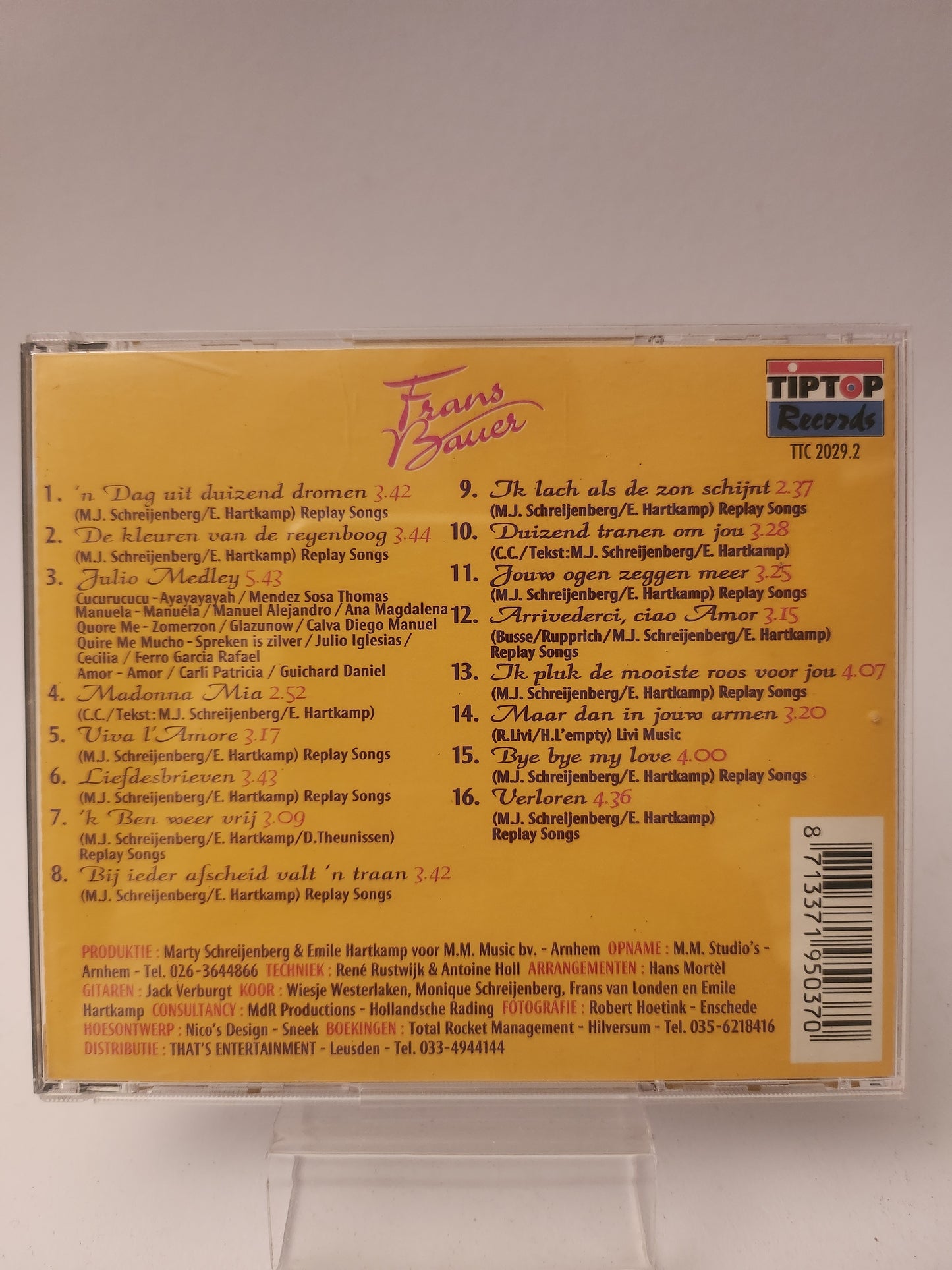 Frans Bauer: Veel Liefs CD