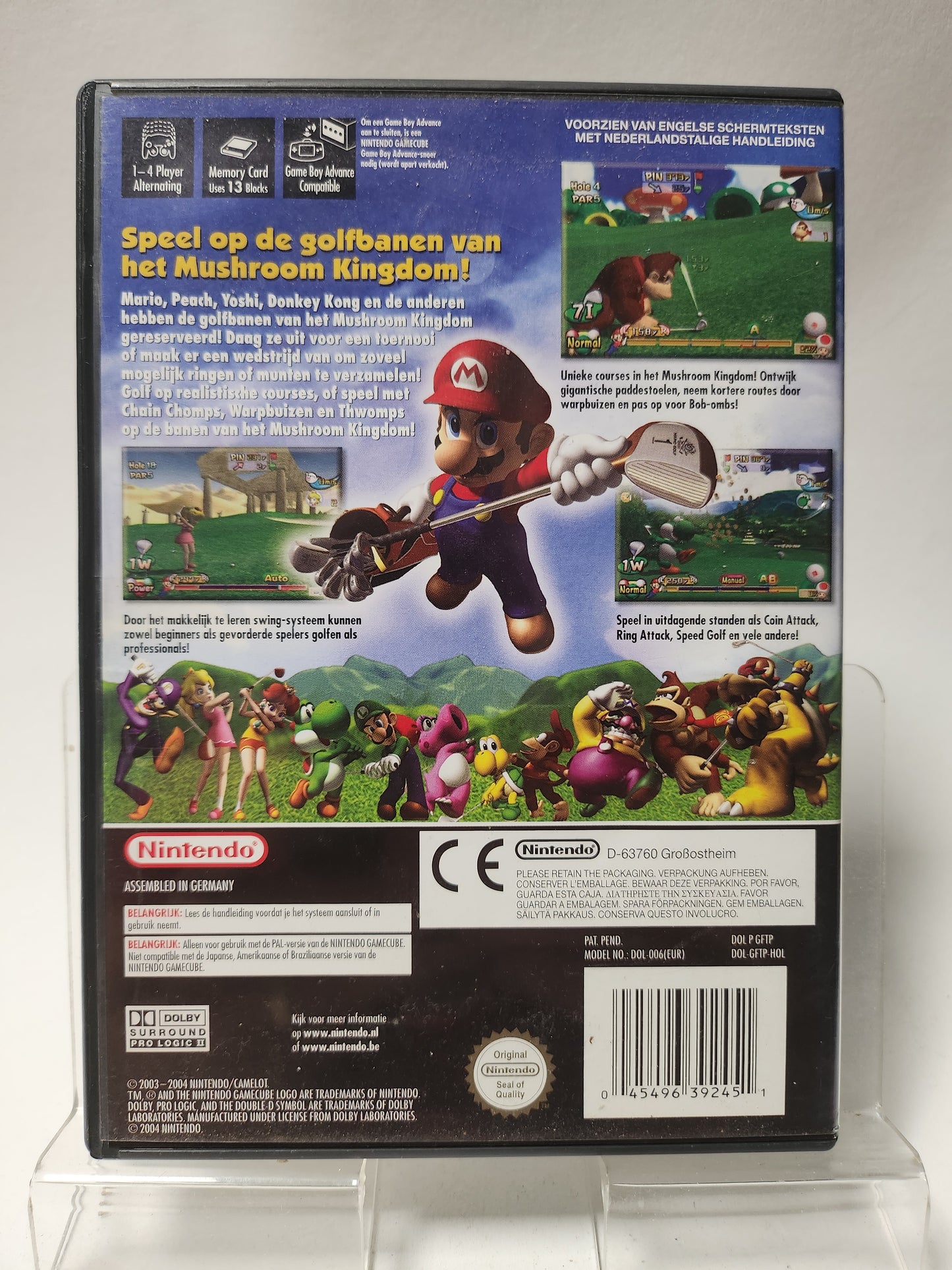 Mario Golf Toadstool Tour Nintendo Gamecube