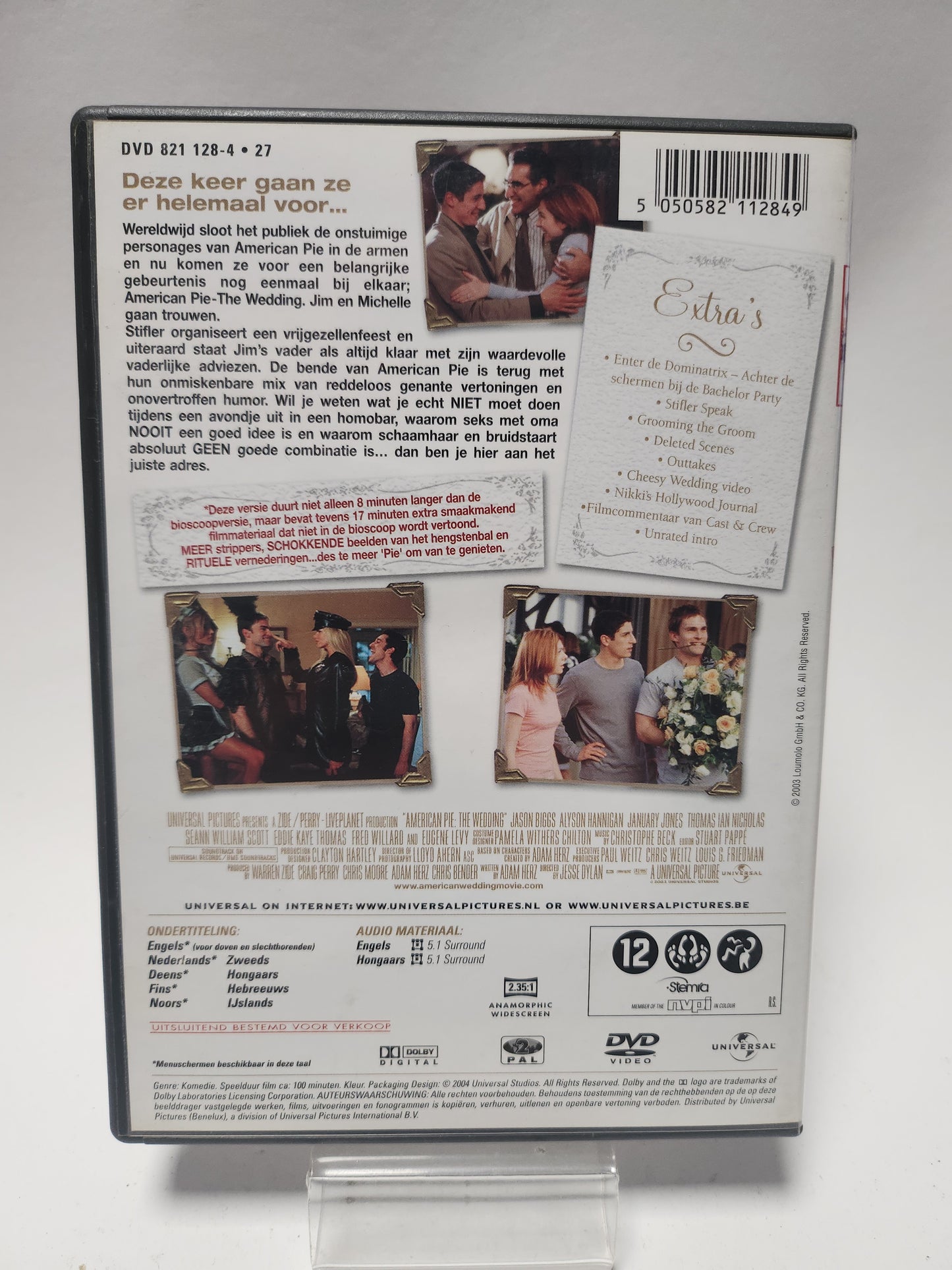 American Pie: the Wedding Dvd