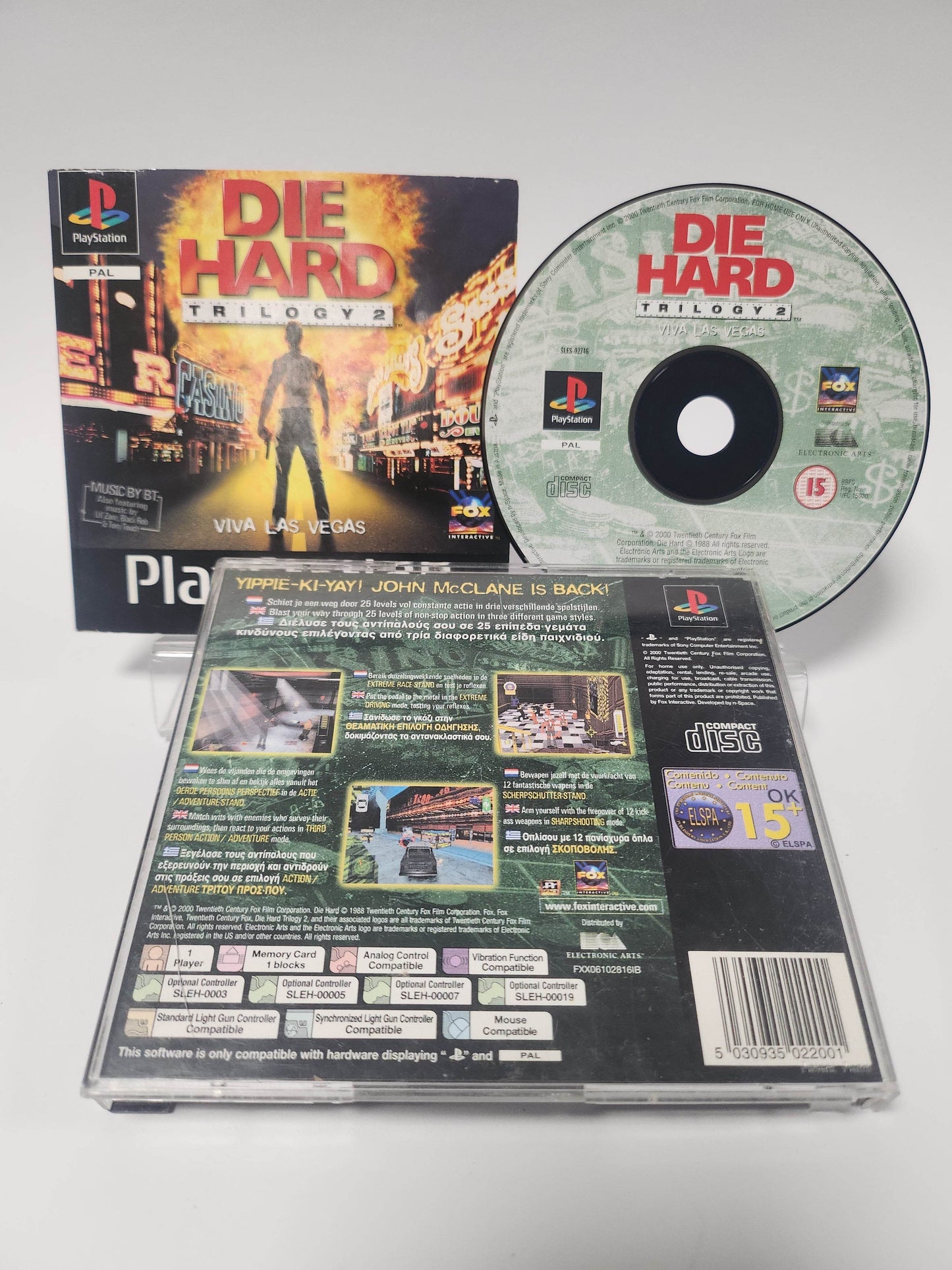 Die Hard Trilogy 2 - Viva Las Vegas (No Frontcover) Playstation 1 - Feniks Gameshop