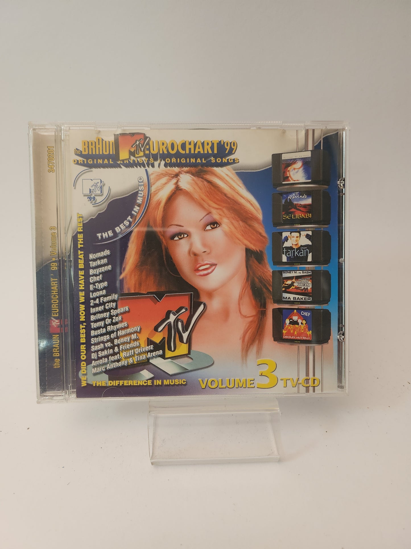 MTV Eurochart '99 Volume 3 CD