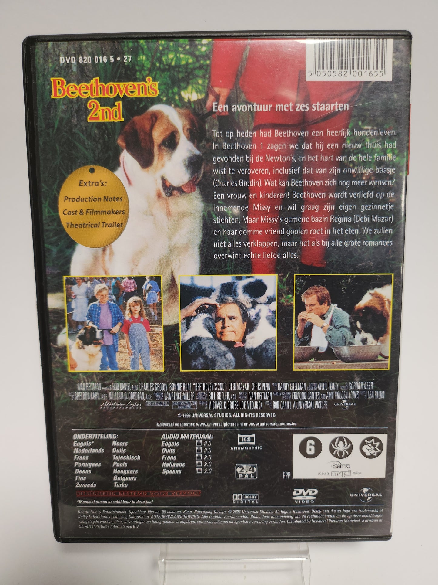 Beethoven's 2nd DVD Kids