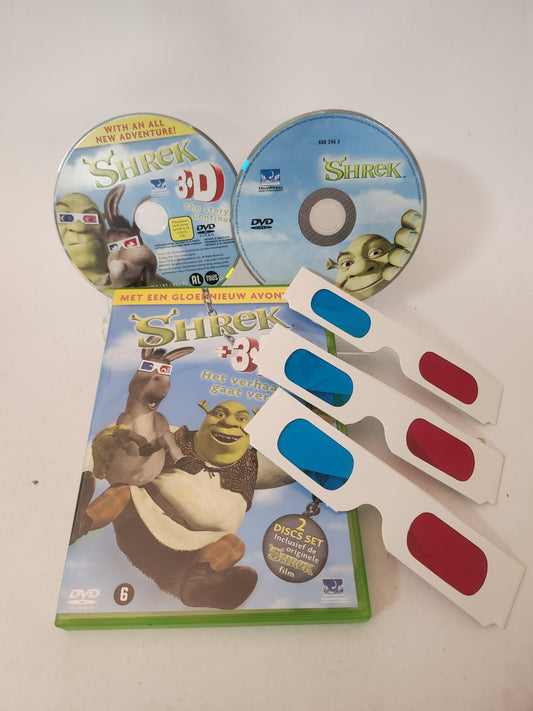 Shrek + 3D Brillen Dvd Kids