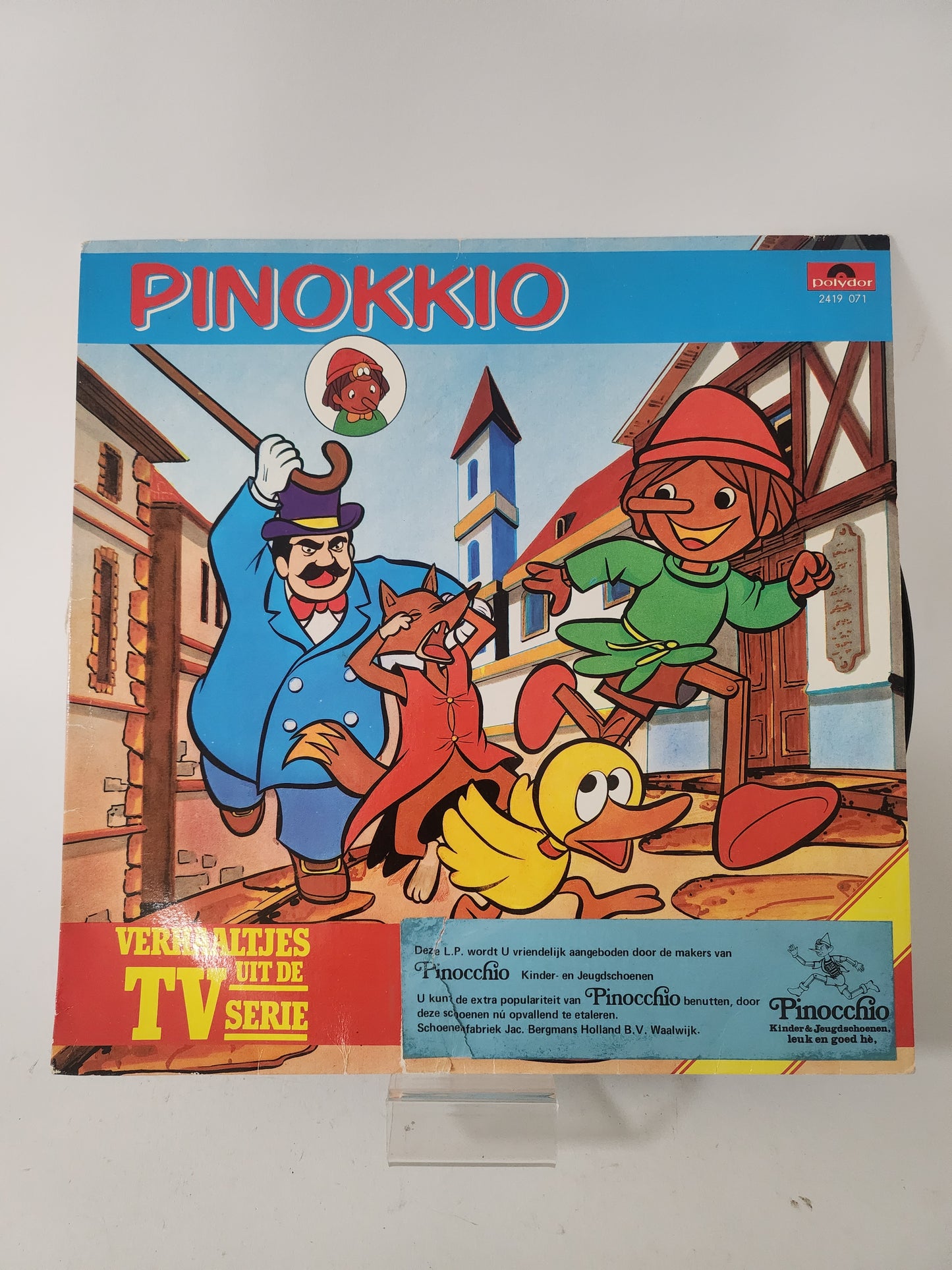Pinokkio: Carlo Collodi LP Vinyl
