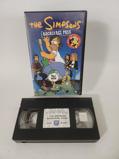 Simpsons: Backstage Pass VHS Kids