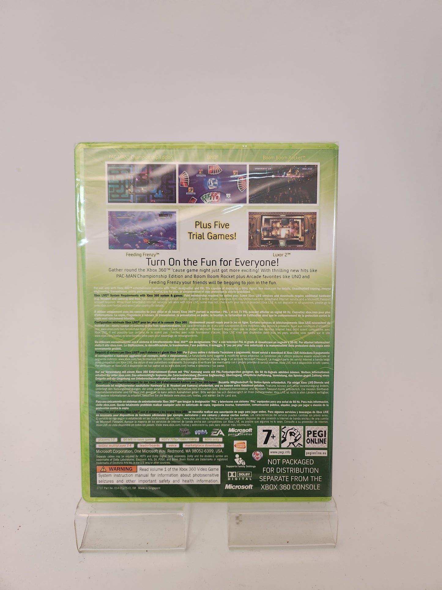 Xbox Live Arcade Compilation Disc Geseald Xbox 360