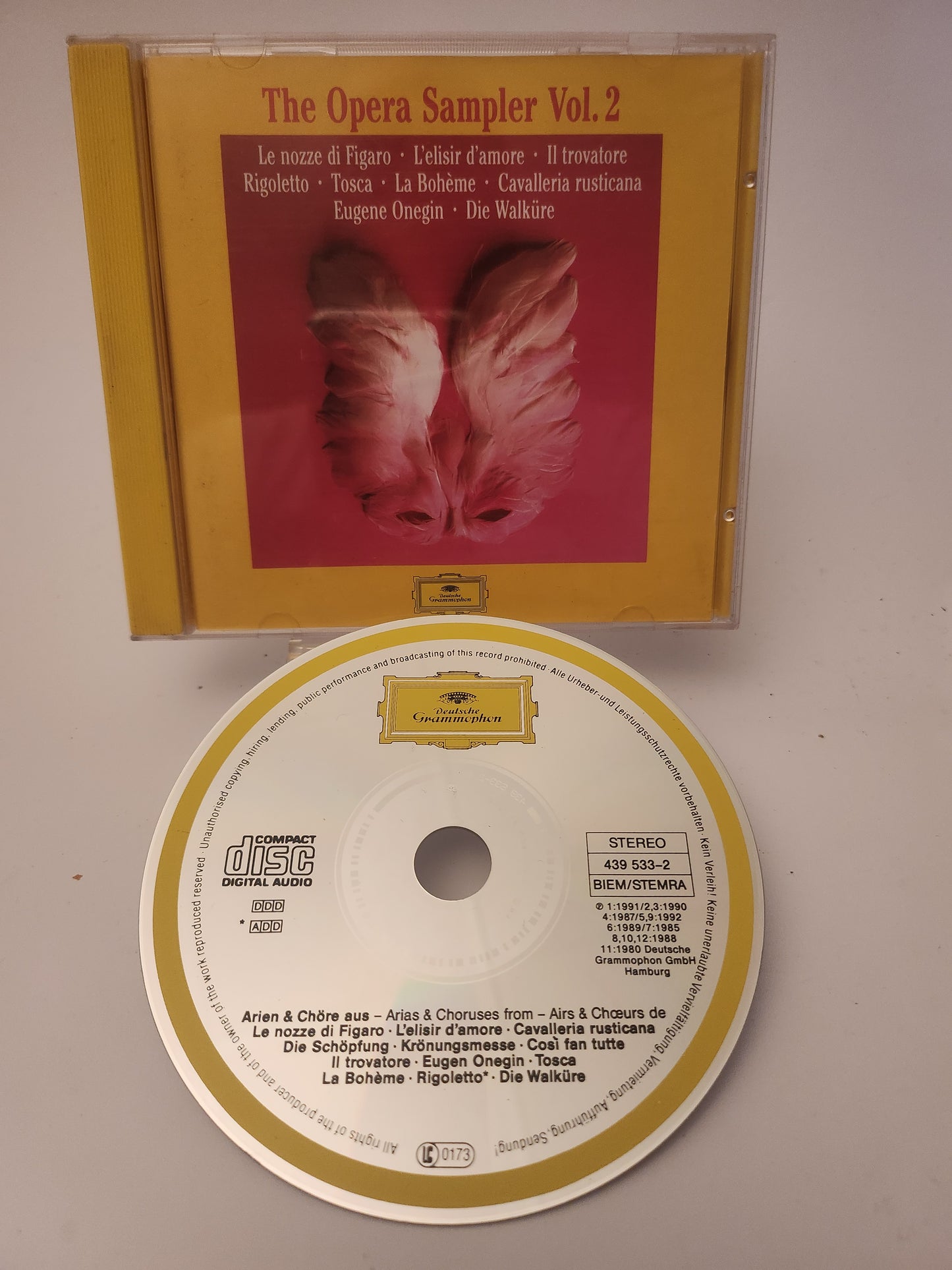 Deutsche Grammophon: the Opera Sampler Volume 2 CD