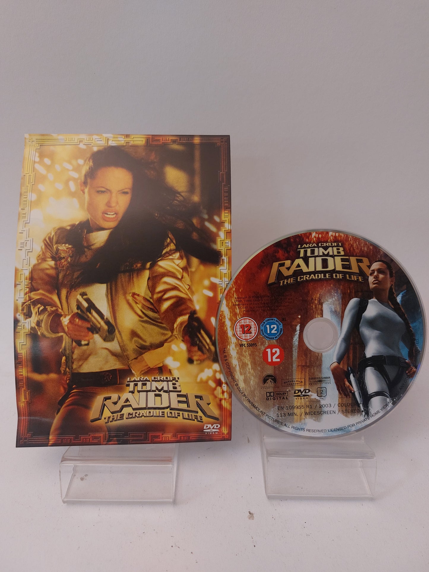 Lara Croft Tomb Raider the Cradle of Life Dvd