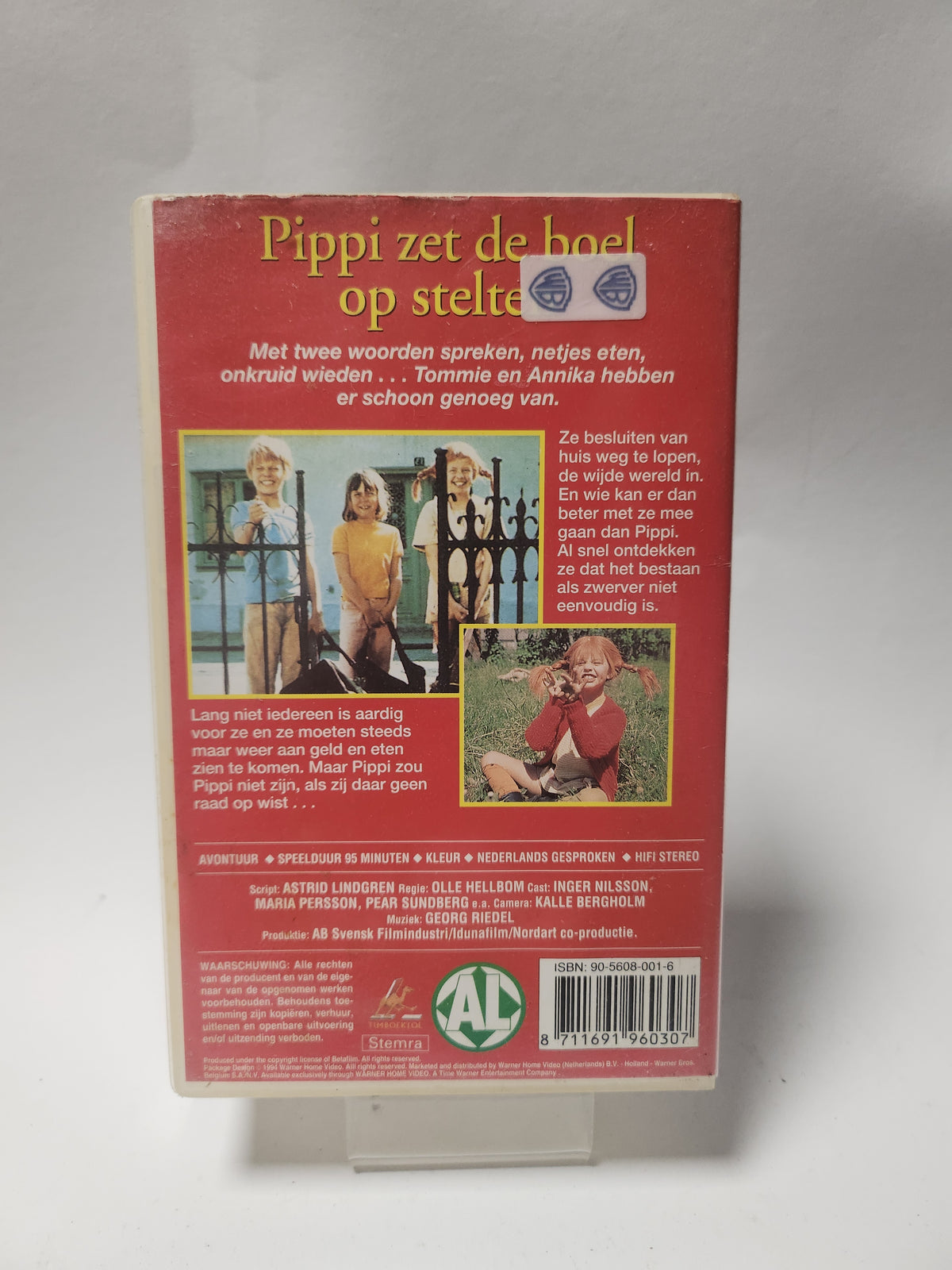 Pippi zet de Boel op Stelten VHS