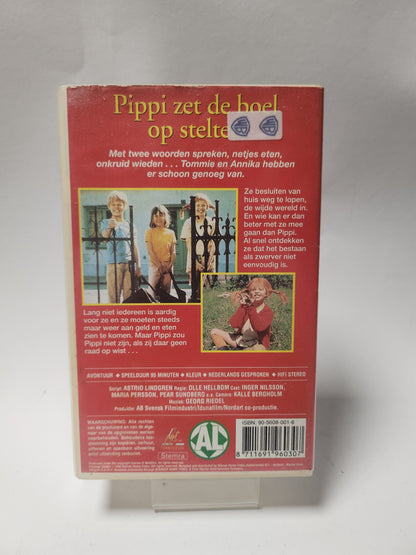 Pippi zet de Boel op Stelten VHS
