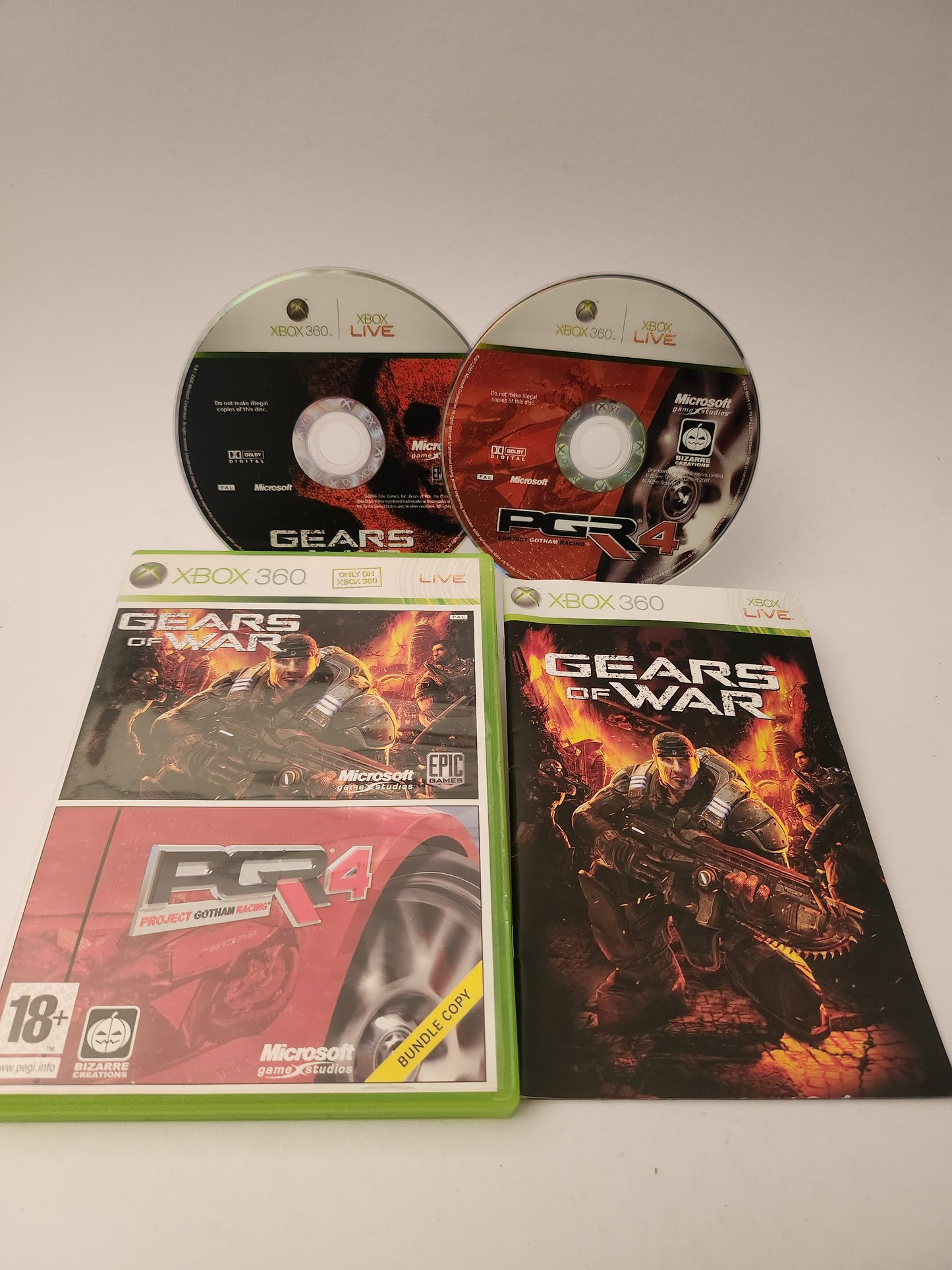 Gears of War & PGR4 Xbox 360