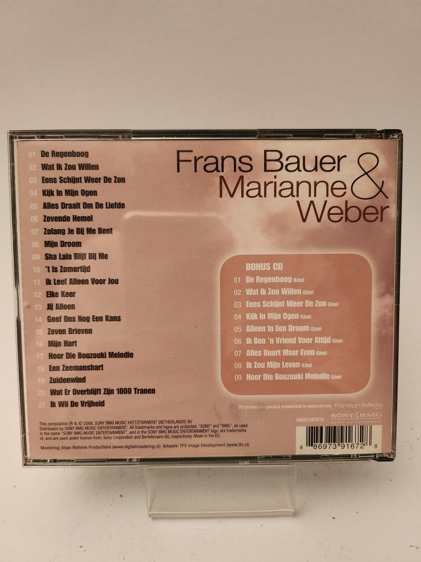 Frans Bauer & Marianne Weber: Hun Grootste Duetten CD