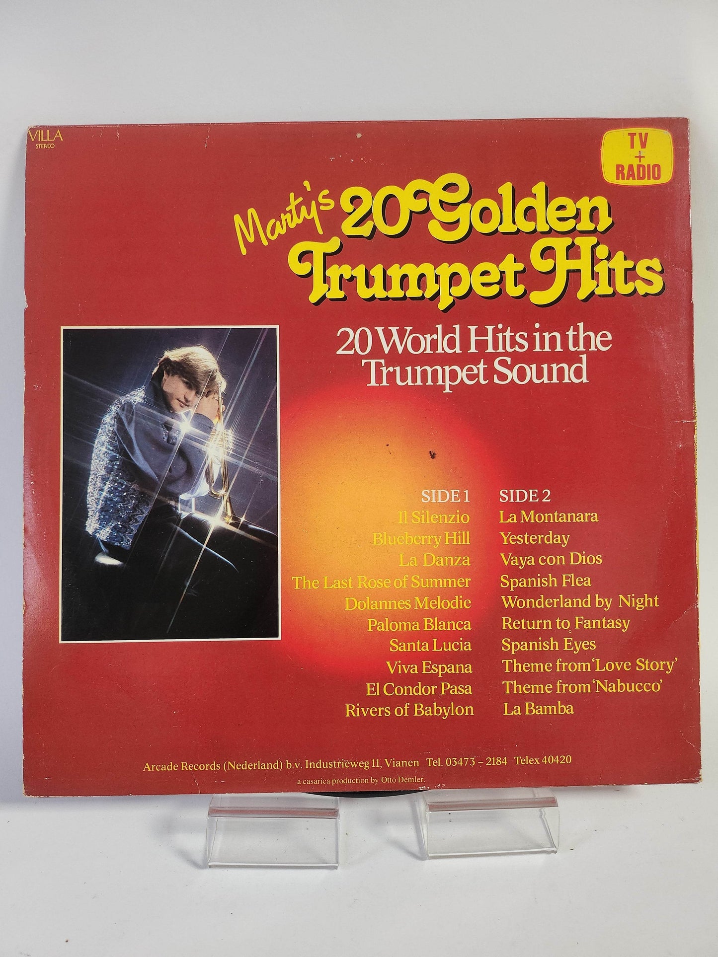Marty's 20 Golden Trumpet Hits LP Vinyl - Feniks Gameshop
