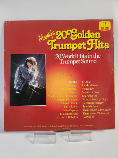 Marty's 20 Golden Trumpet Hits LP Vinyl - Feniks Gameshop