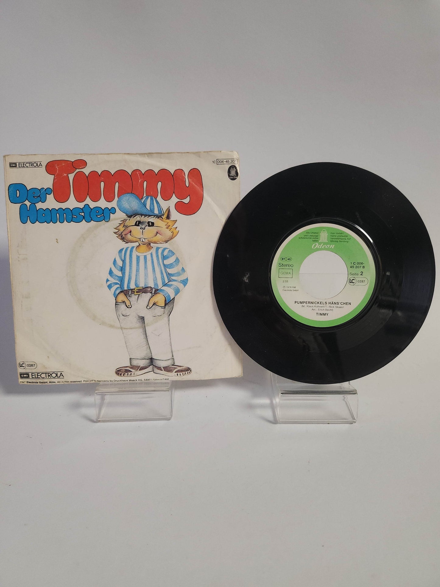 Timmy: Der Hamster Single Vinyl - Feniks Gameshop