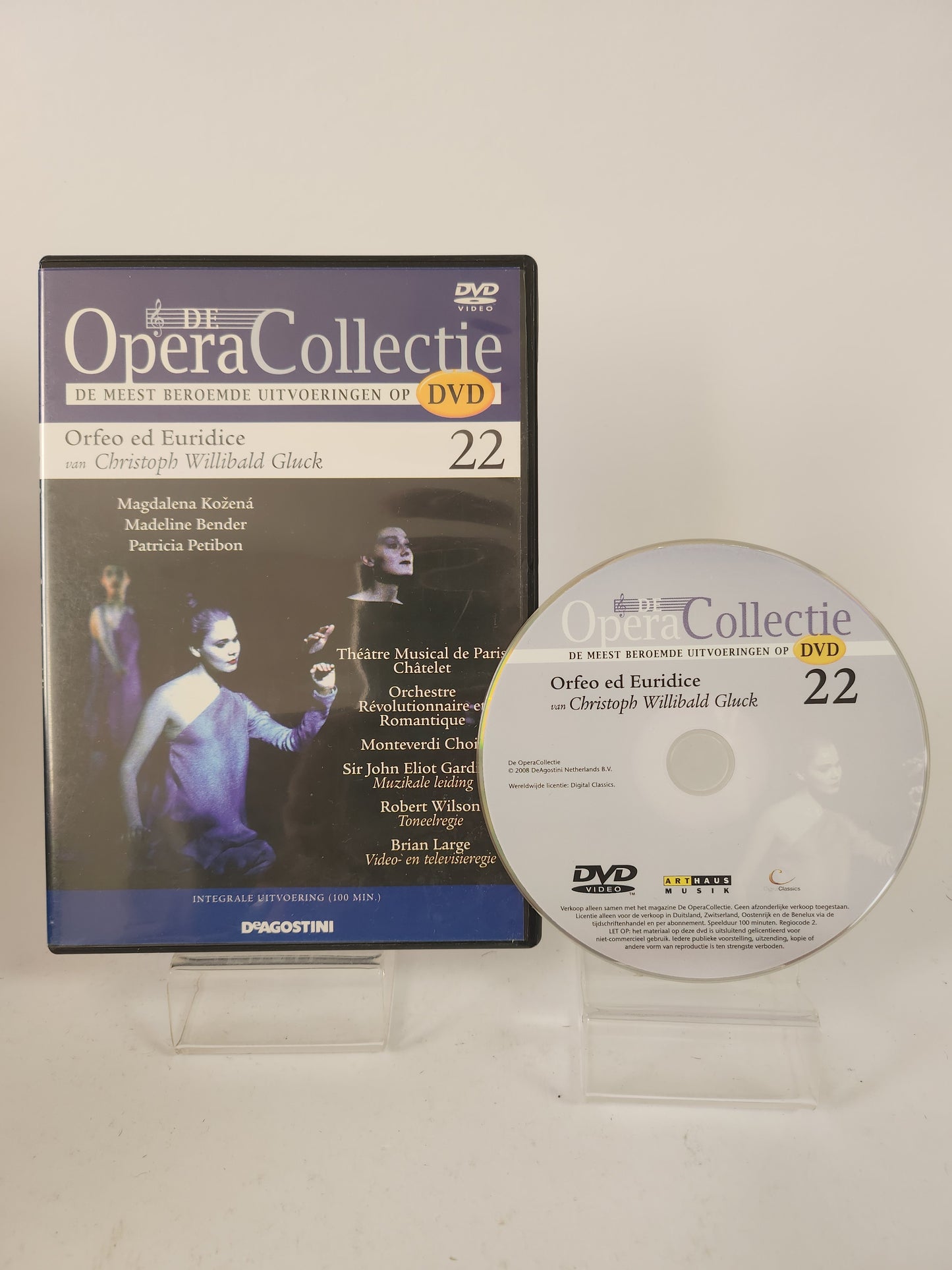 Opera Collectie 22: Willibald Gluck "Orfeo ed Euridice" DVD Muziek