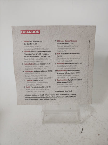 Neeme Jarvi: a Lifetime on Chandos CD Single