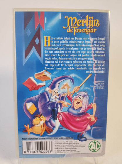 Merlijn de Tovenaar VHS Kids - Feniks Gameshop