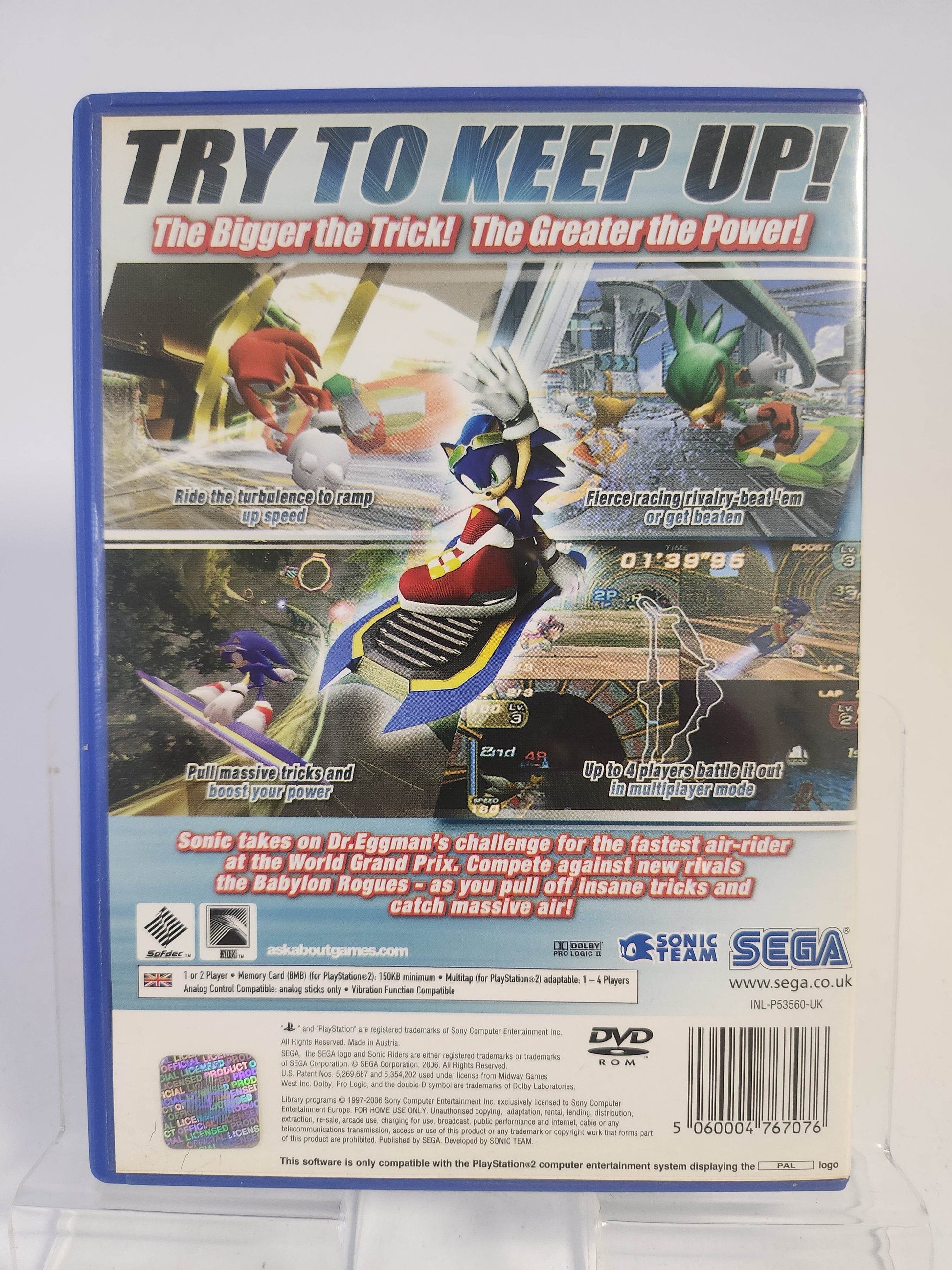 Sonic Riders Playstation 2 - Feniks Gameshop