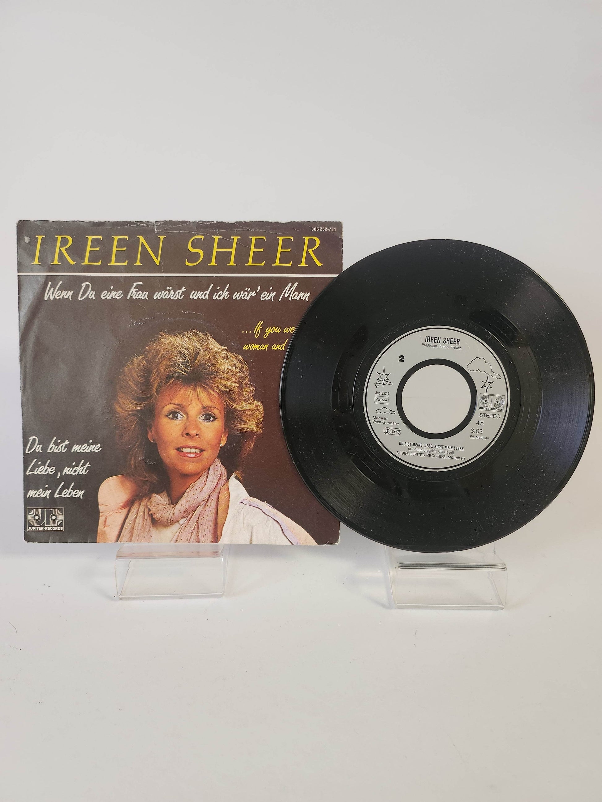 Ireen Sheer: Wenn Du eine Frau worst und ich war ein Mann Single Vinyl - Feniks Gameshop