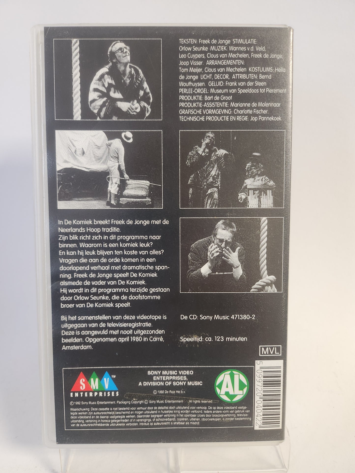 Freek de Jonge "de Komiek" VHS