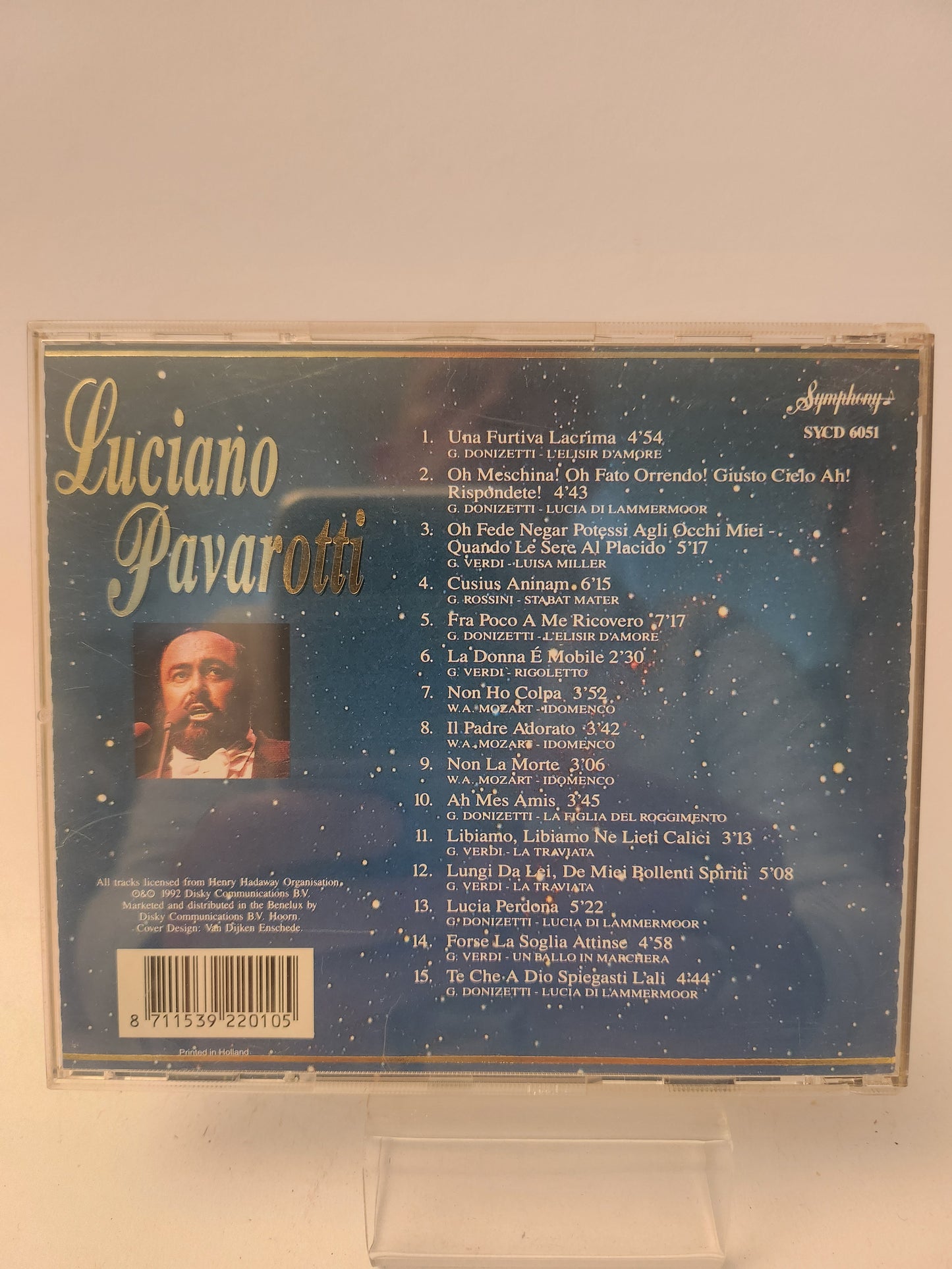 An Evening with Luciano Pavarotti CD
