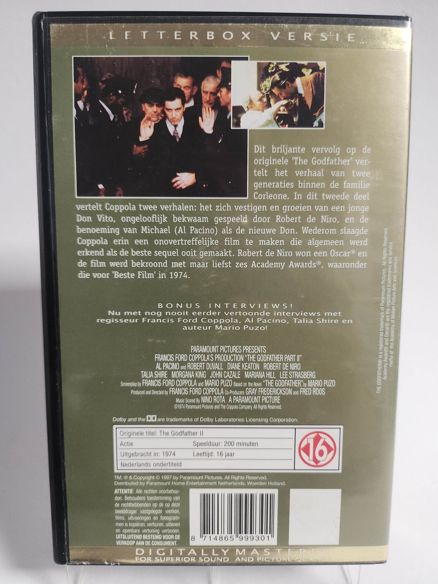 Godfather Part II VHS - Feniks Gameshop