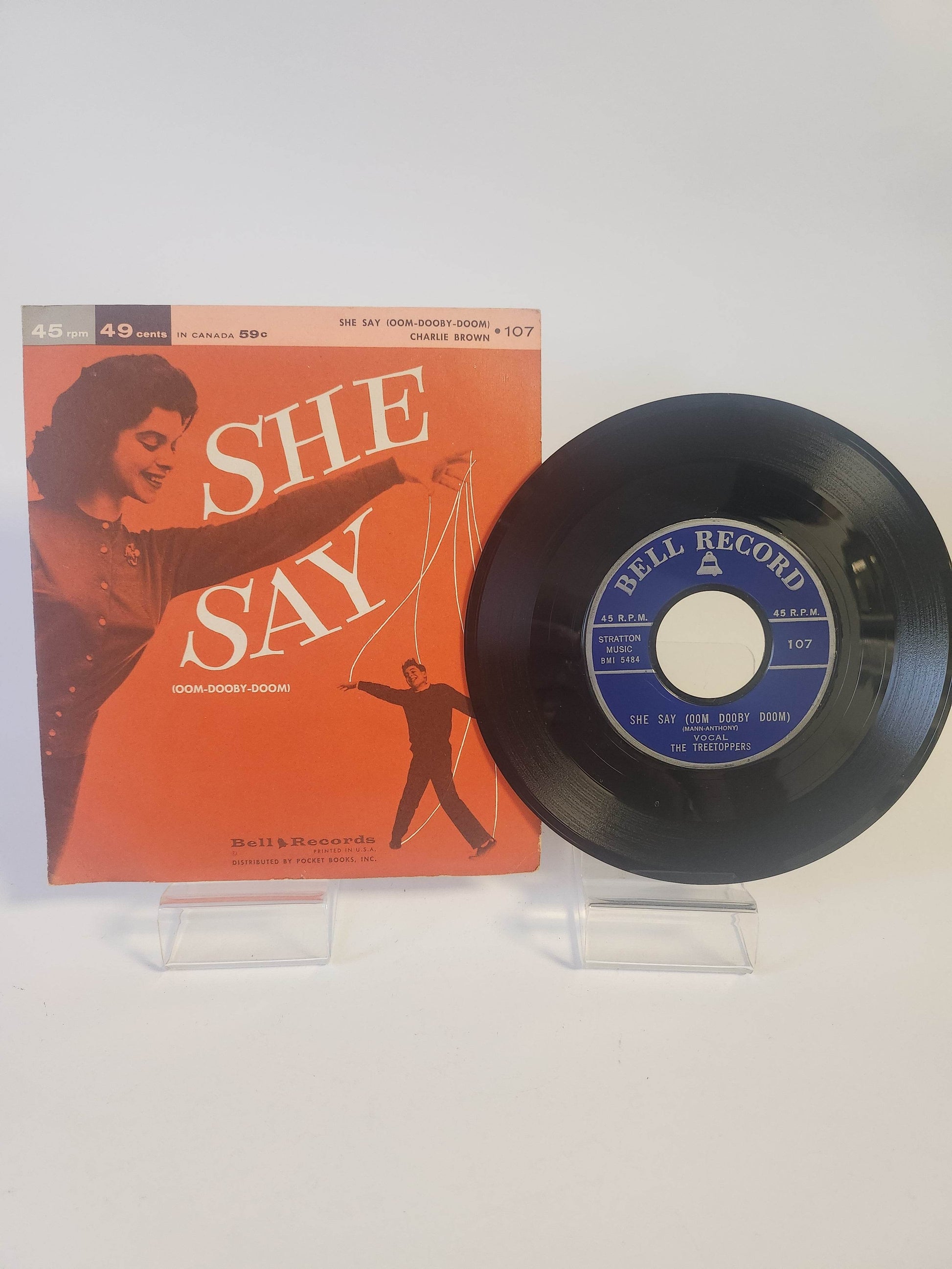 Bell Records No 107 Single Vinyl - Feniks Gameshop