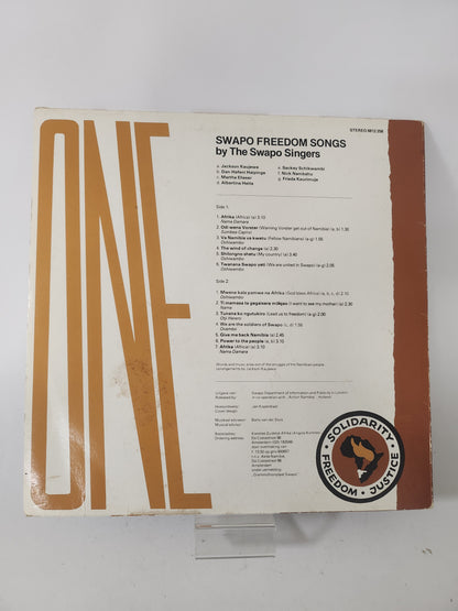 One Namibia One Nation: Swapo Freedom Songs LP Vinyl