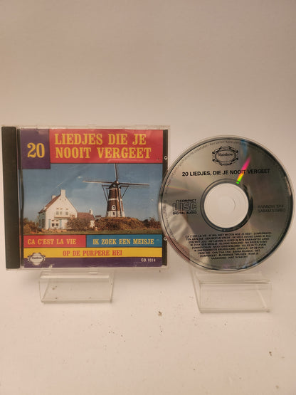 20 Liedjes die je Nooit Vergeet CD