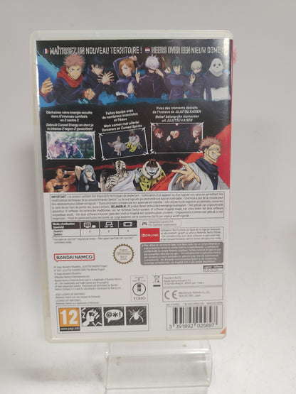 Jujutsu Kaisen Cursed Clash Nintendo Switch