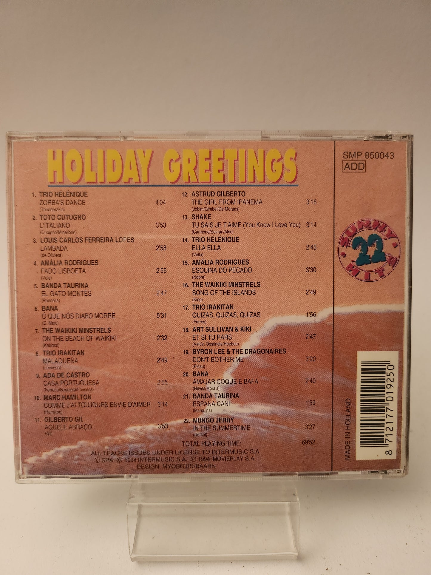 Holiday Greetings CD