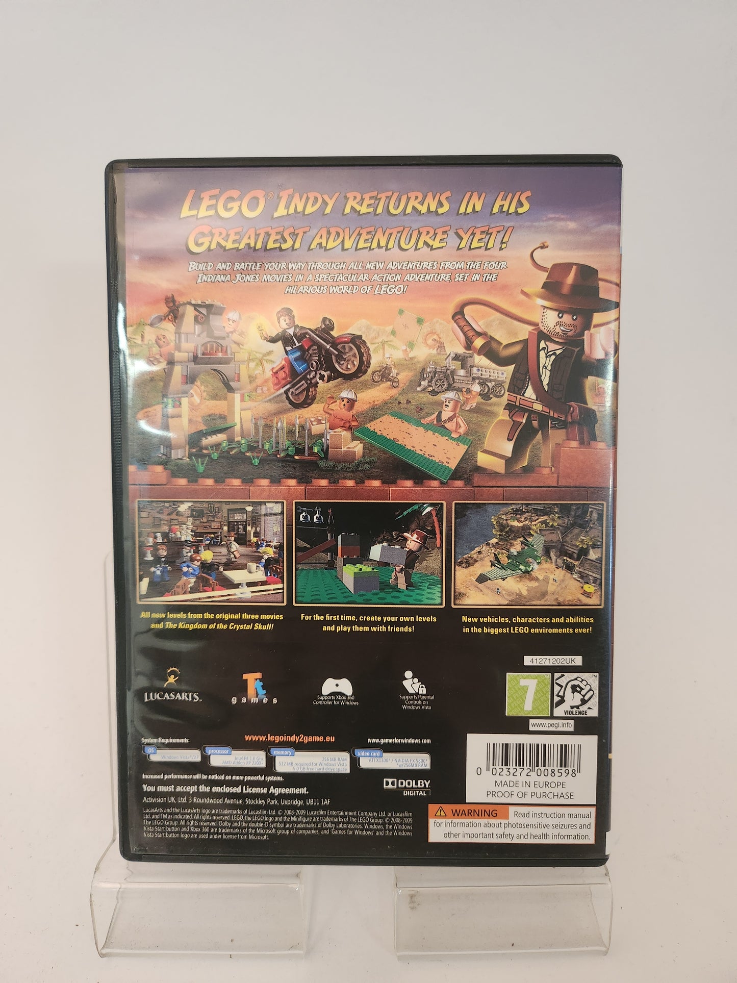 Lego Indiana Jones 2 the Adventure Continues PC