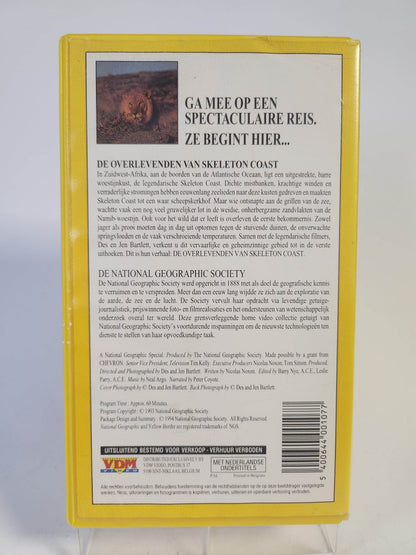 National Geographic: de Overlevenden van Skeleton Coast VHS - Feniks Gameshop